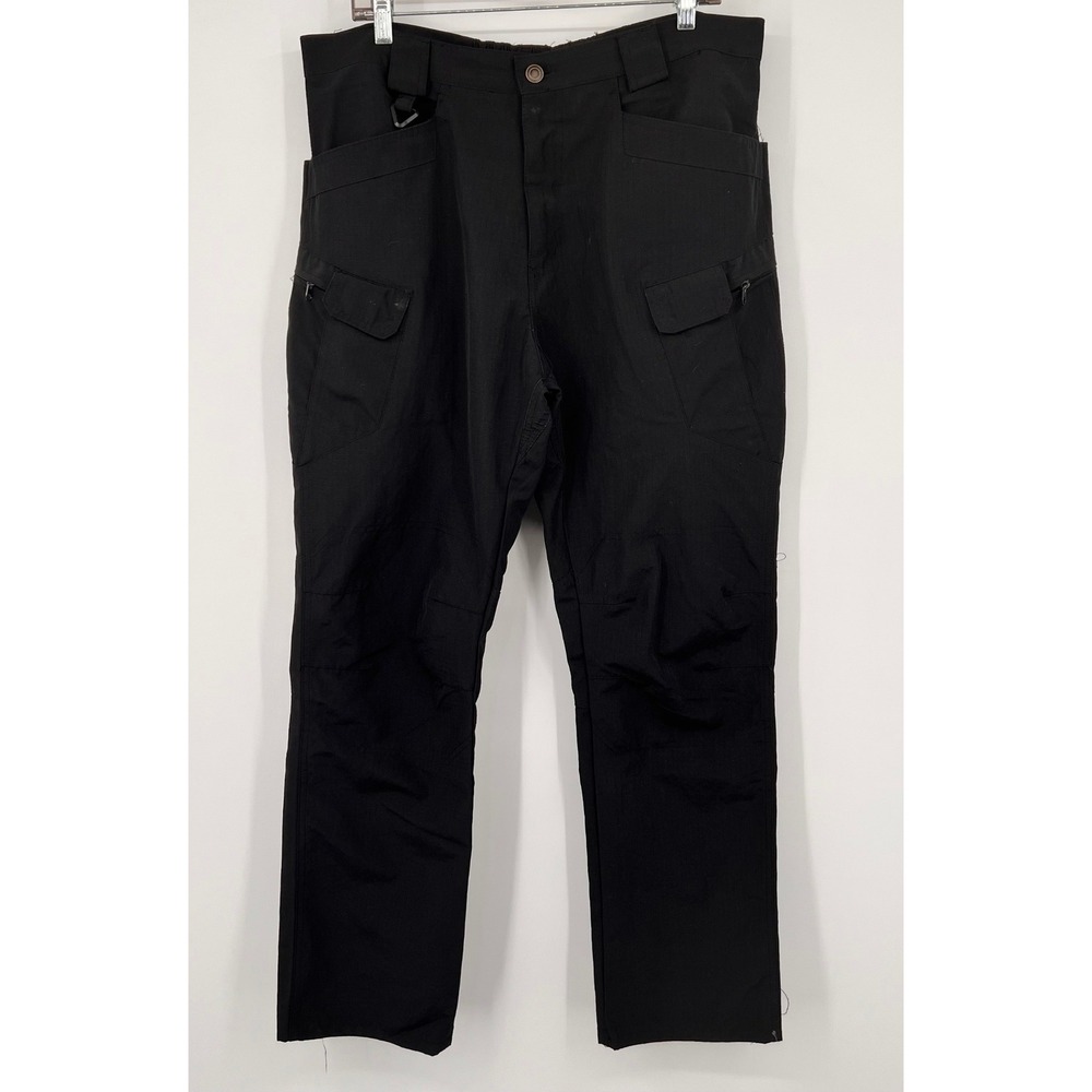 Mens‎ Black Tactical Ripstop Cargo Pants Utility Work Outdoor Trousers Size XL